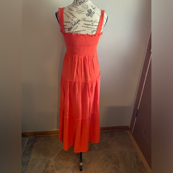 Homebody woman’s size small orange sundress - Picture 2 of 5